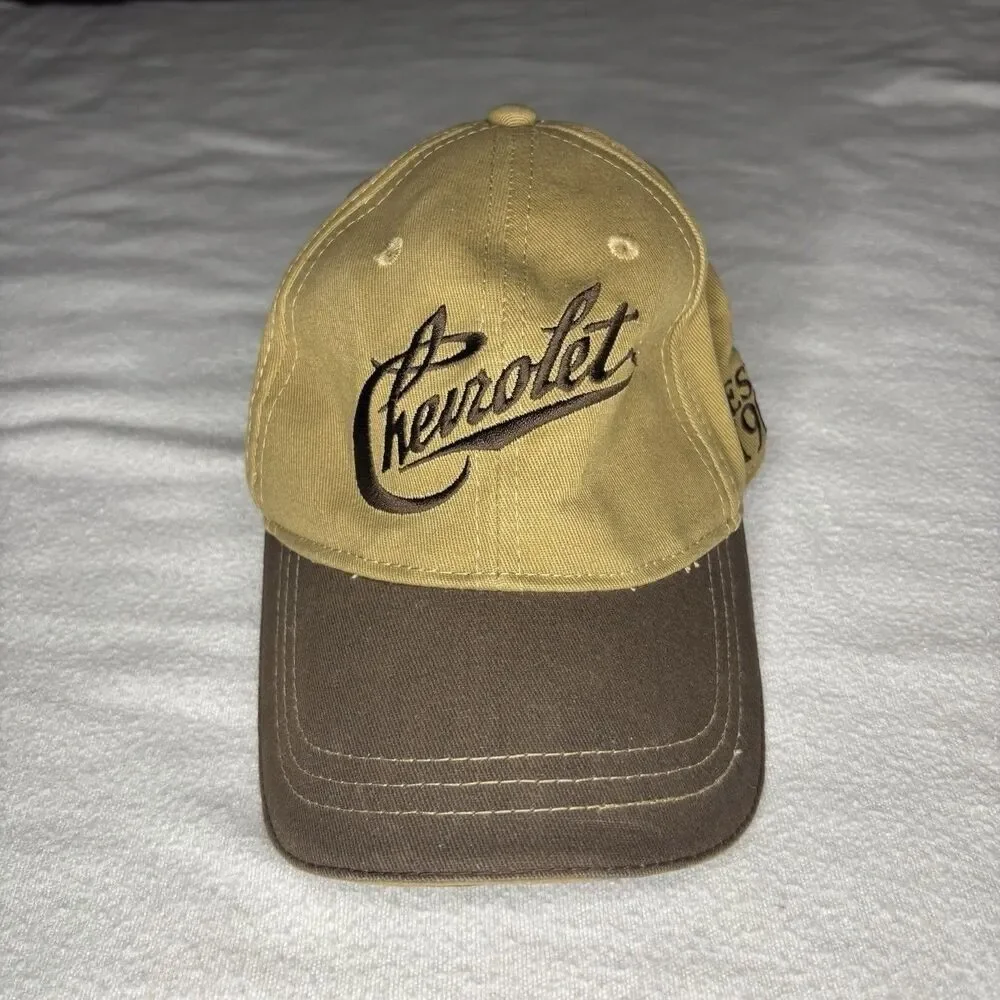 Chevrolet Castrol Hat Lot 2 Adjustable Automotive Advertising Caps Mens OSFA